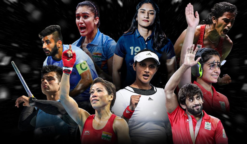 athletes of india 