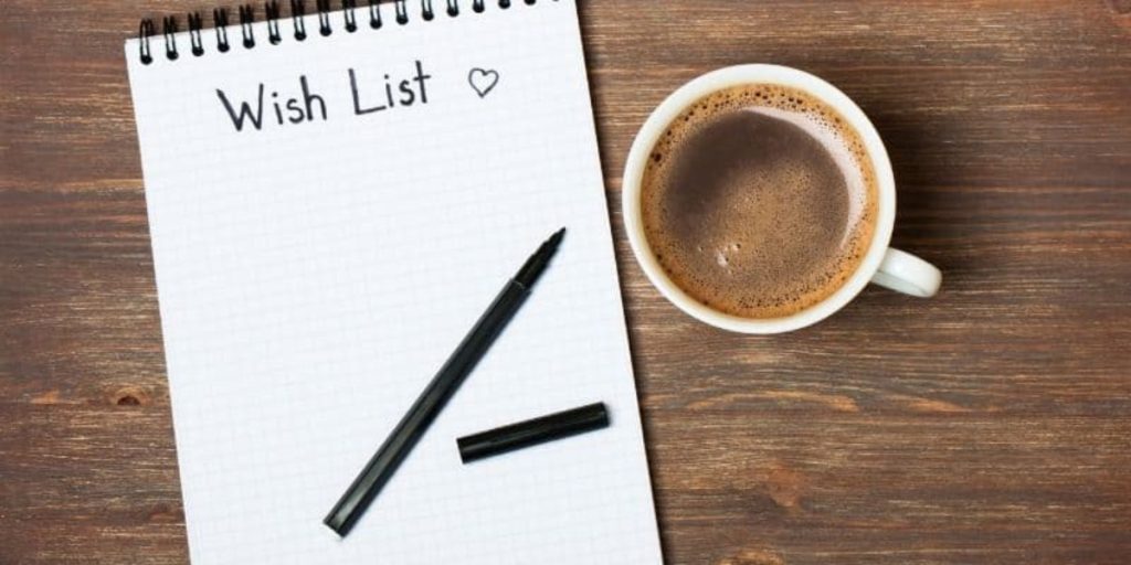 Research and Create a Wishlist