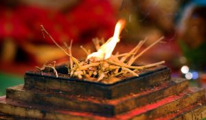 agni in wedding