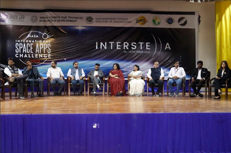 ICTRD Member Secretary and other dignitaries at INTERSTELLA 2023