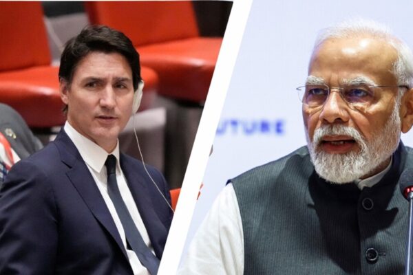 Justin Trudeau and PM Modi